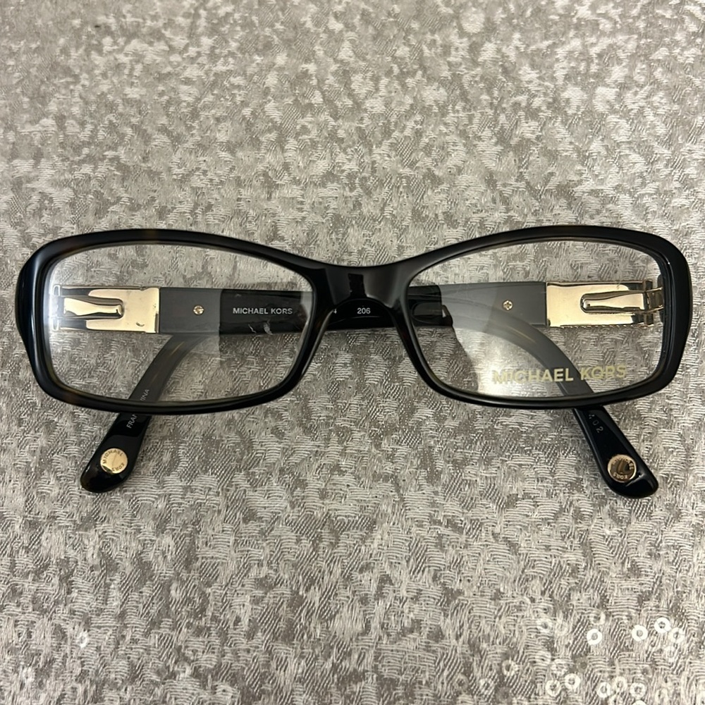 Michael Kors Eyeglasses MK834 206 Dark Tortoise Rectangular Frame 52-17-135 - Picture 9 of 16